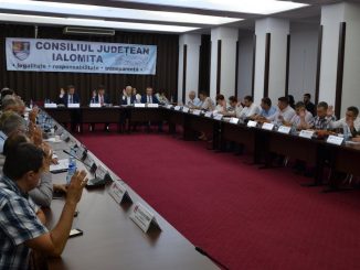Ședința Consiliului Județean Ialomița. FOTO Facebook