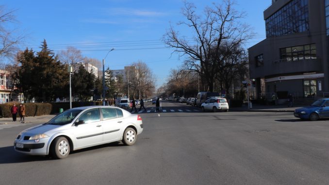 Centrul municipiului Slobozia. FOTO Adrian Boioglu