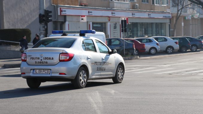 Poliția Locală Slobozia. FOTO Adrian Boioglu