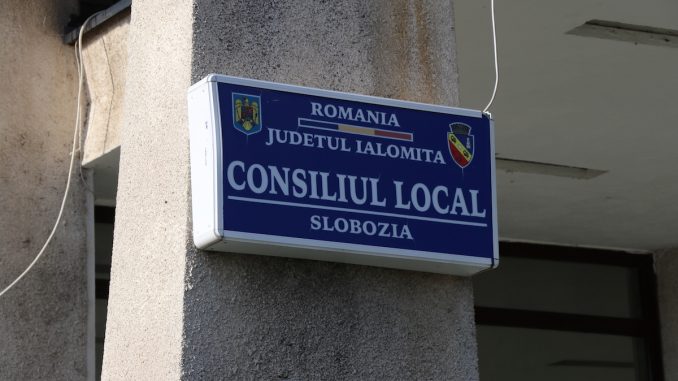 Consiliul Local Slobozia. FOTO Adrian Boioglu