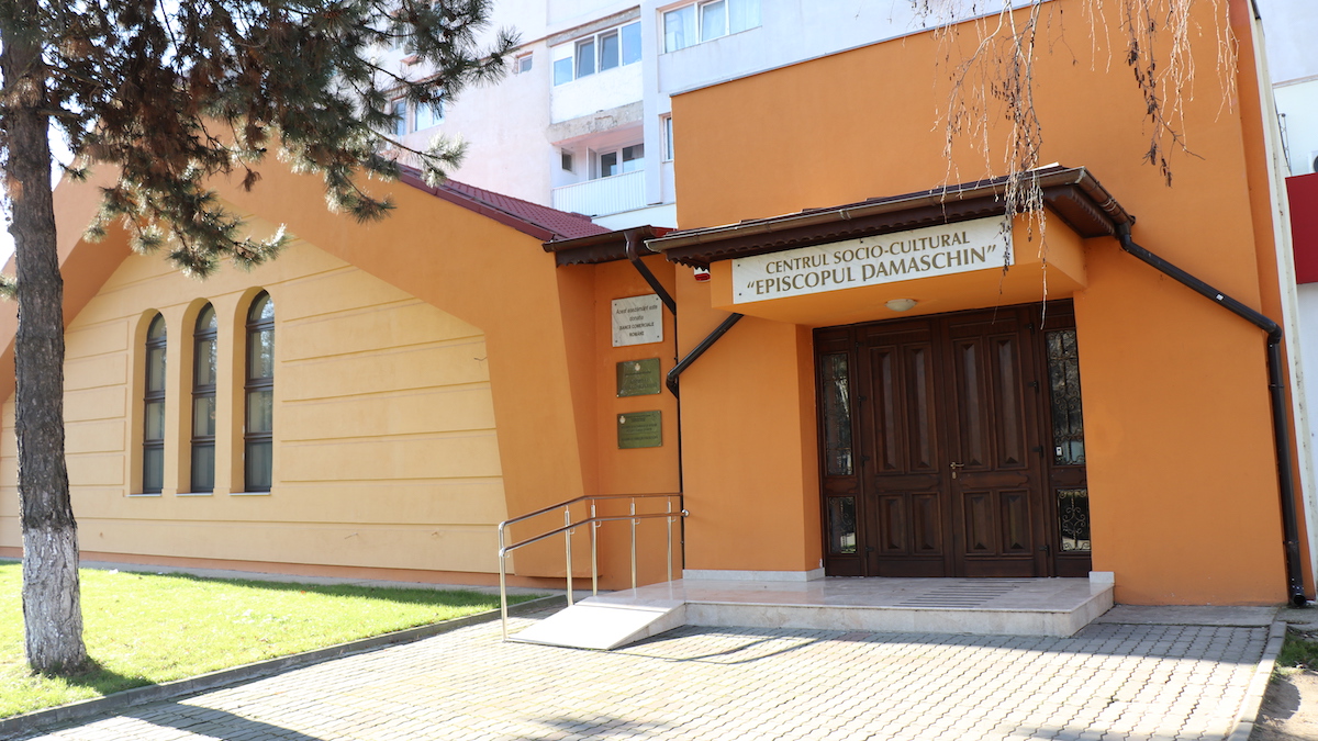 Centrul Socio-Cultural “Episcopul Damaschin” din Slobozia. FOTO Adrian Boioglu