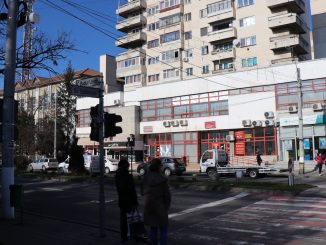 Trecere de pietoni din Slobozia. FOTO Adrian Boioglu