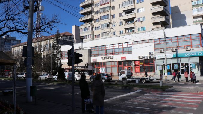 Trecere de pietoni din Slobozia. FOTO Adrian Boioglu