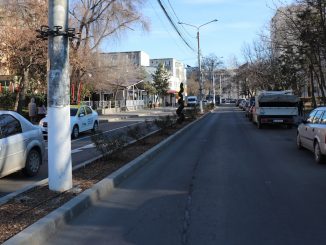 Trafic rutier în Slobozia. FOTO Adrian Boioglu