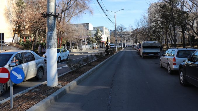 Trafic rutier în Slobozia. FOTO Adrian Boioglu