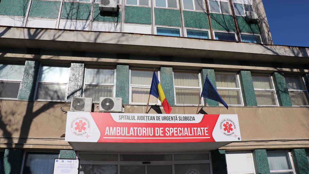 Ambulatoriul Spitalului Județean de Urgență Slobozia. FOTO Adrian Boioglu
