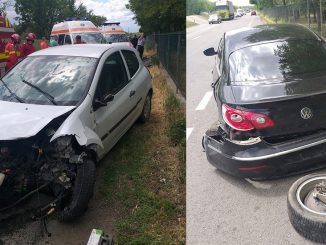 accident,DN2A, Slobozia