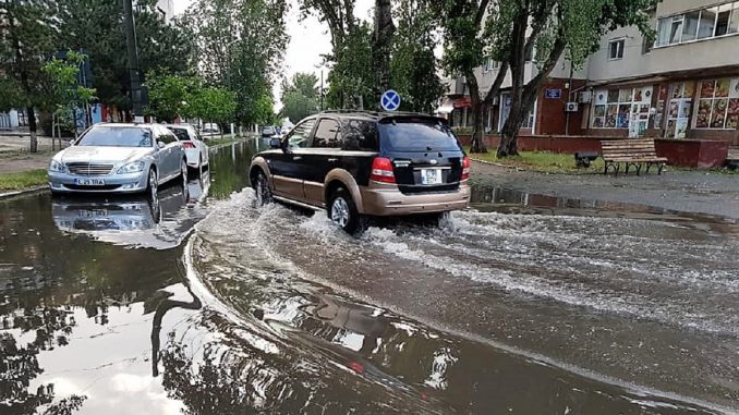 Natura s-a dezlănțuit în municipiul Slobozia. FOTO Primăria Slobozia