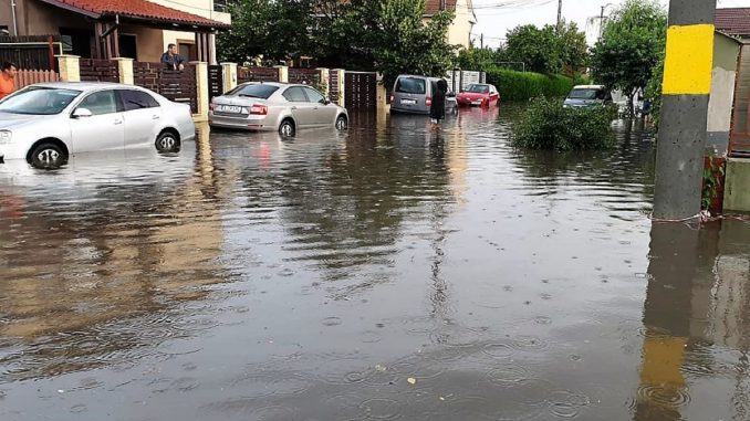 Natura s-a dezlănțuit în municipiul Slobozia. FOTO Primăria Slobozia