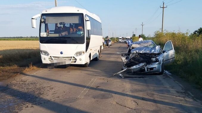 Accident rutier pe DJ201, între localitățile Coșereni și Borănești. FOTO IPJ Ialomița
