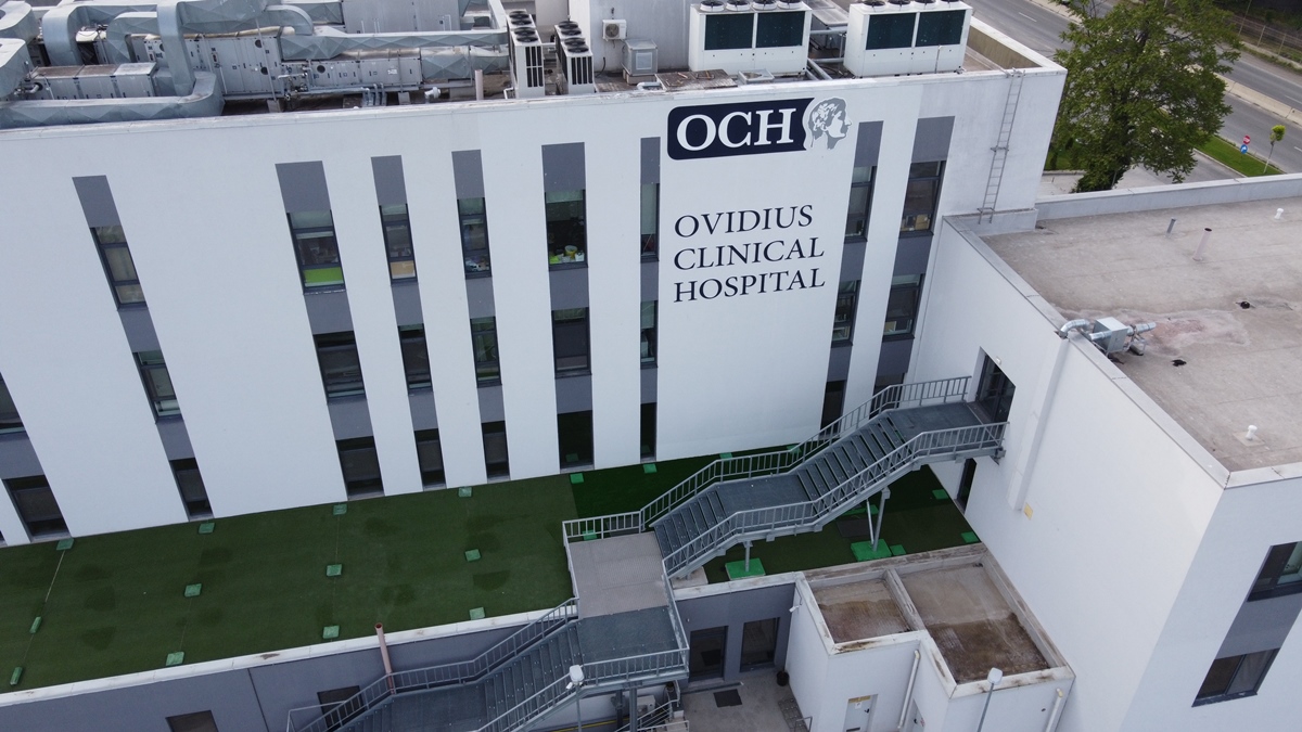 Ovidius Clinical Hospital – OCH – Constanța. FOTO Adrian Boioglu