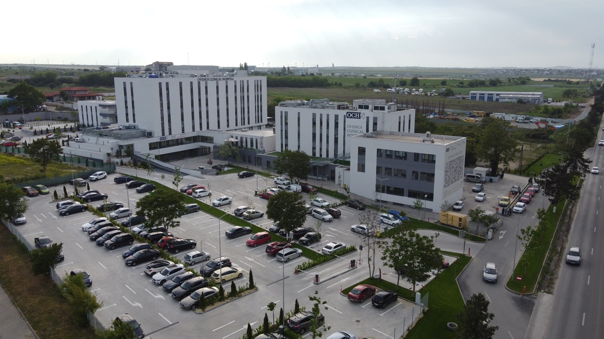 Ovidius Clinical Hospital – OCH – Constanța. FOTO Adrian Boioglu