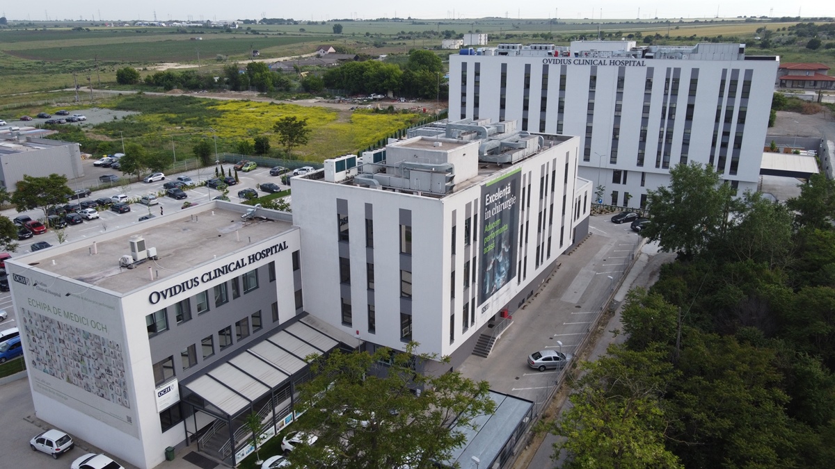 Ovidius Clinical Hospital – OCH – Constanța. FOTO Adrian Boioglu