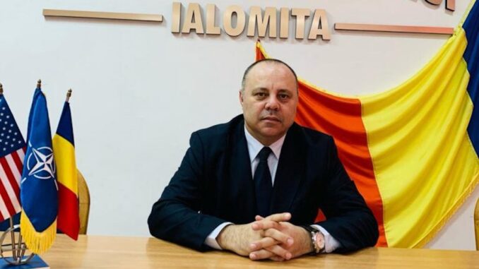 Constantin Marin, Prefectul de Ialomița. FOTO IPI