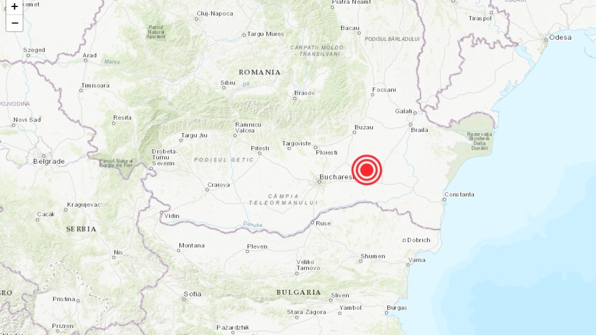 Cutremur în județul Ialomița