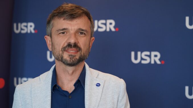 Octavian Săvoiu, președintele USR Ialomița. FOTO Mitică Raftu / ILnews