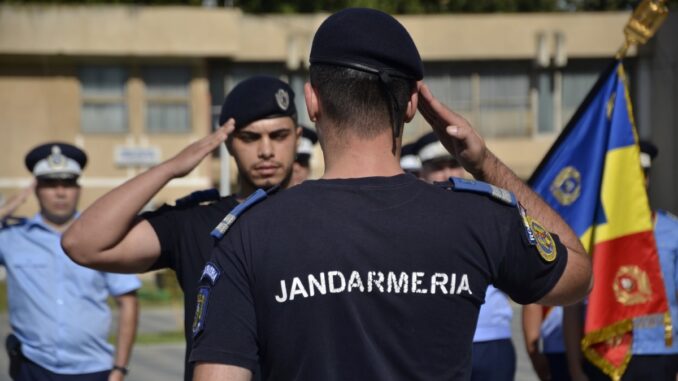 Jandarmi. FOTO Jandarmeria Ialomița