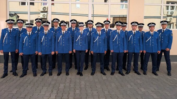 Colectivul Jandarmeriei Ialomița s-a mărit cu 18 subofițeri. FOTO Jandarmeria Ialomița